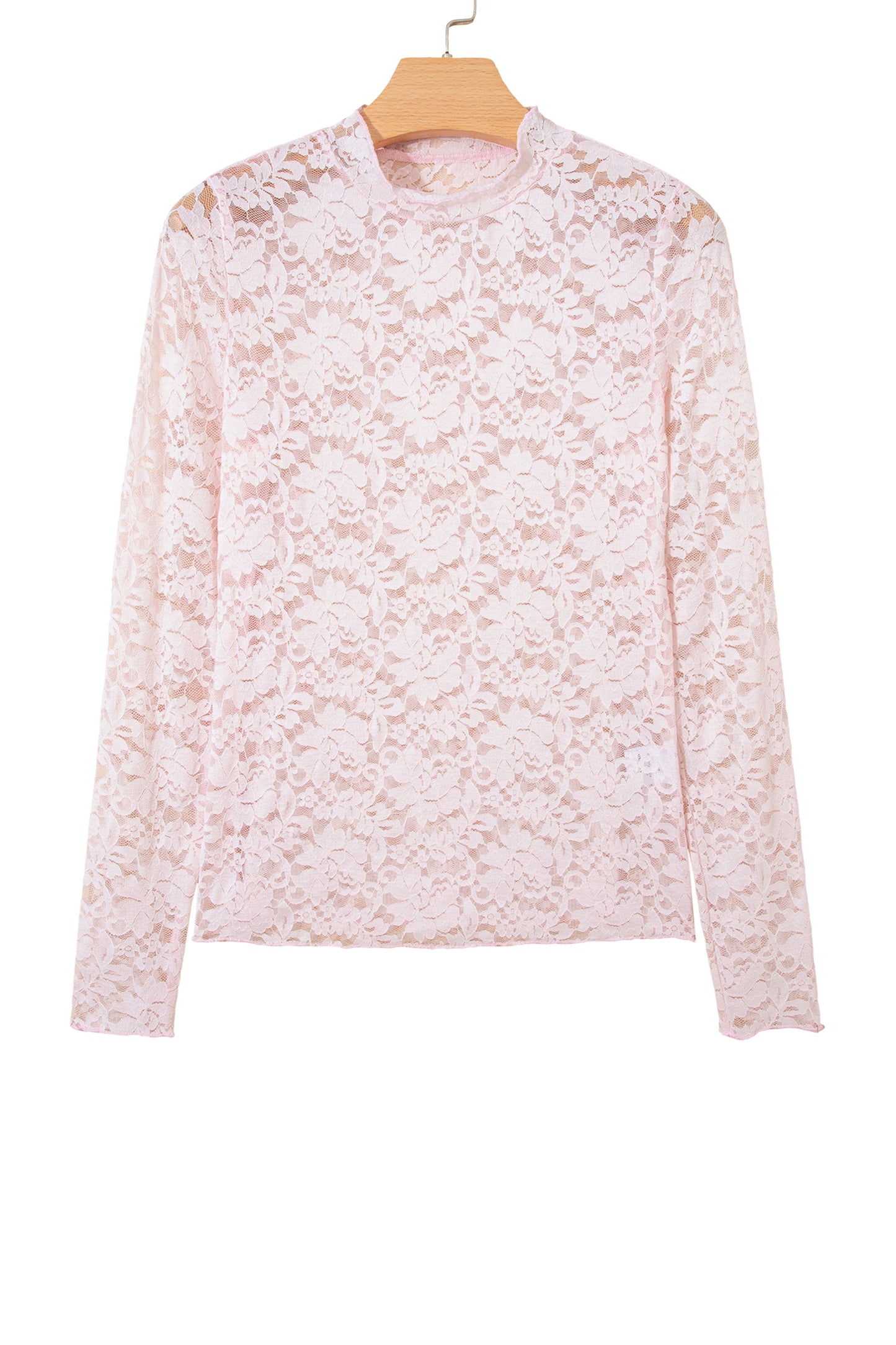 Blush Lace Romance Top