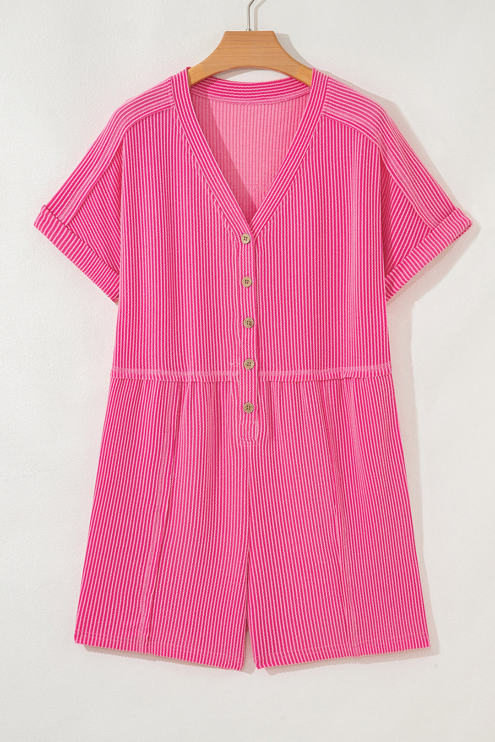 Sugarplum Waffle Knit Romper