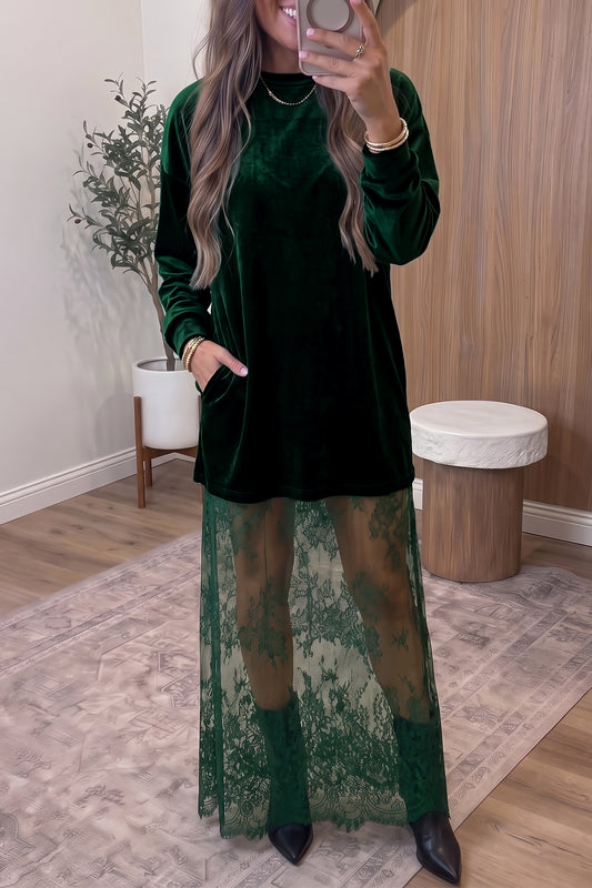 The Velvet After Hours Lace Dress