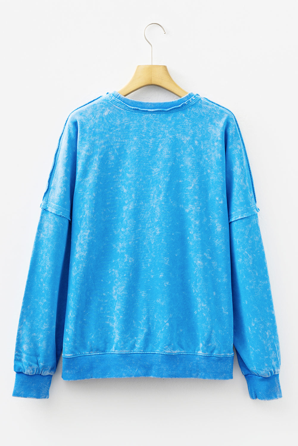 Blue Pullover Sweatshirt