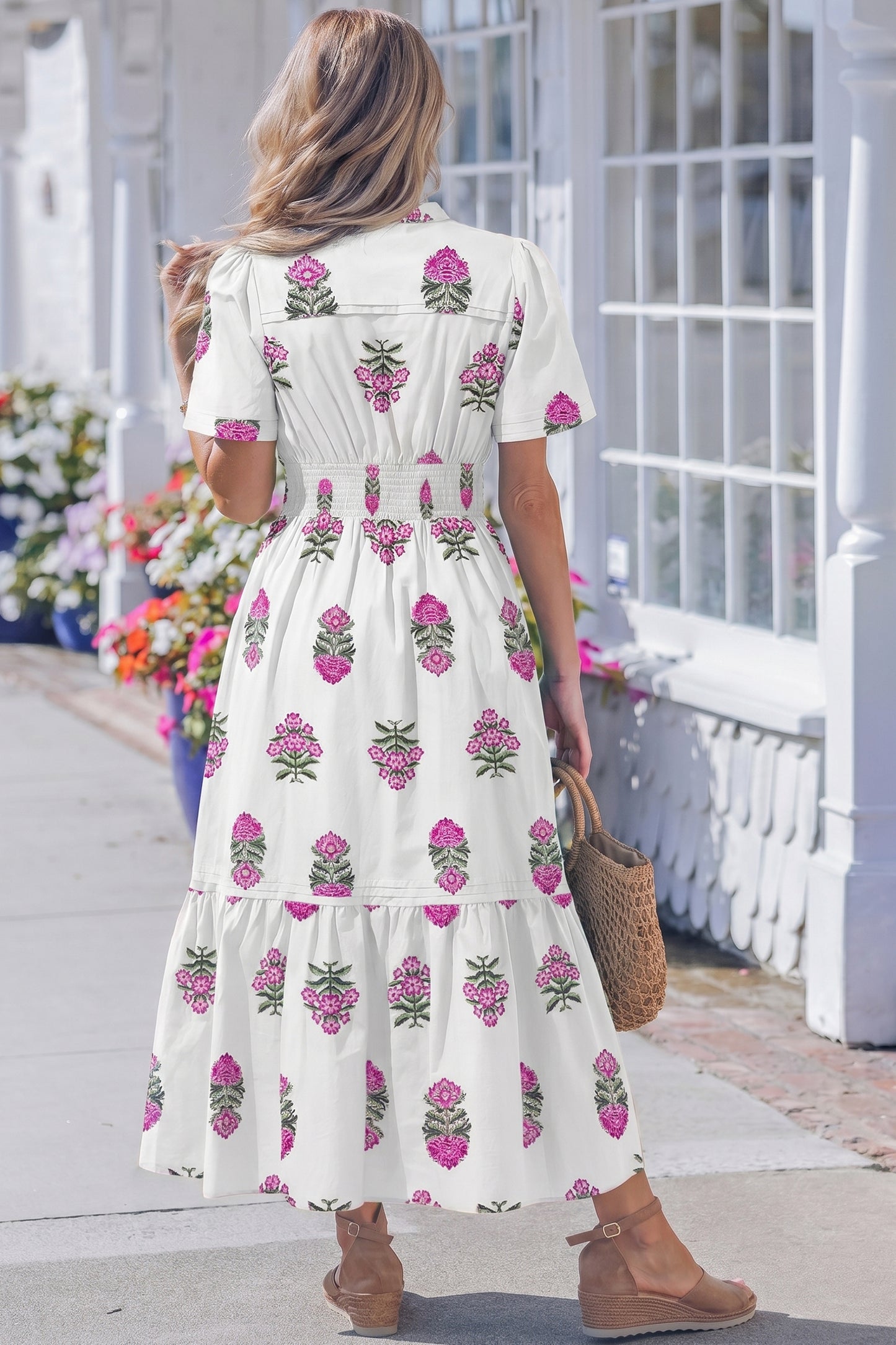 The Garden Grace Midi Dress
