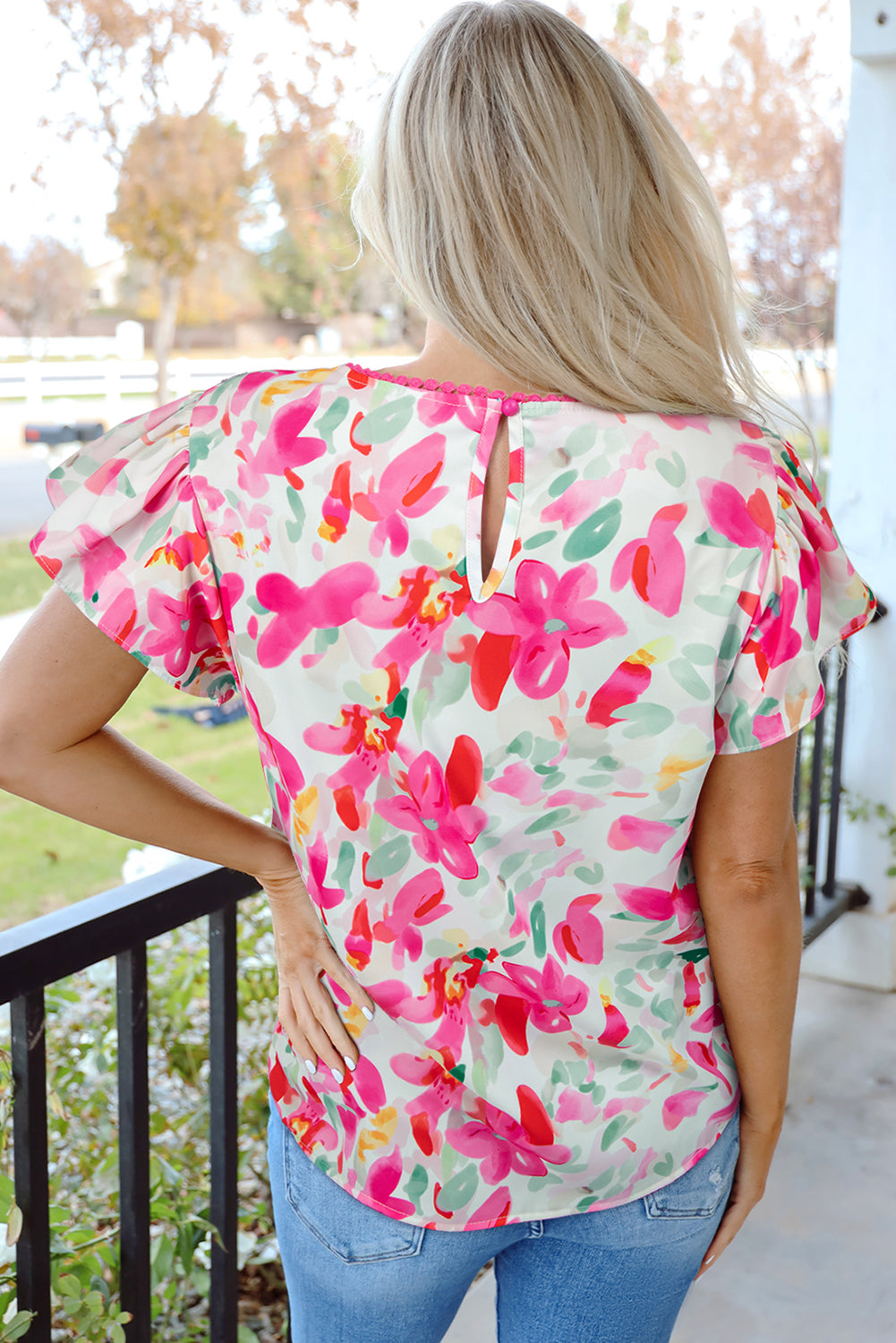 The Pink Petals Blouse