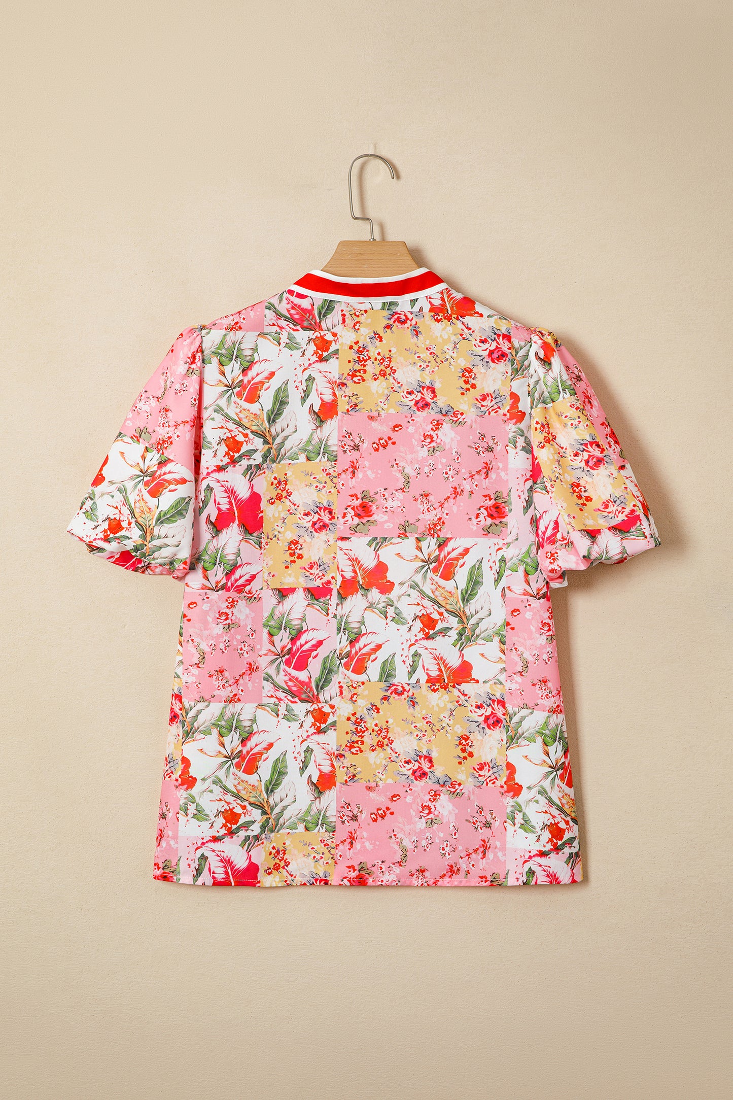 Rosé Garden Stripe Blouse