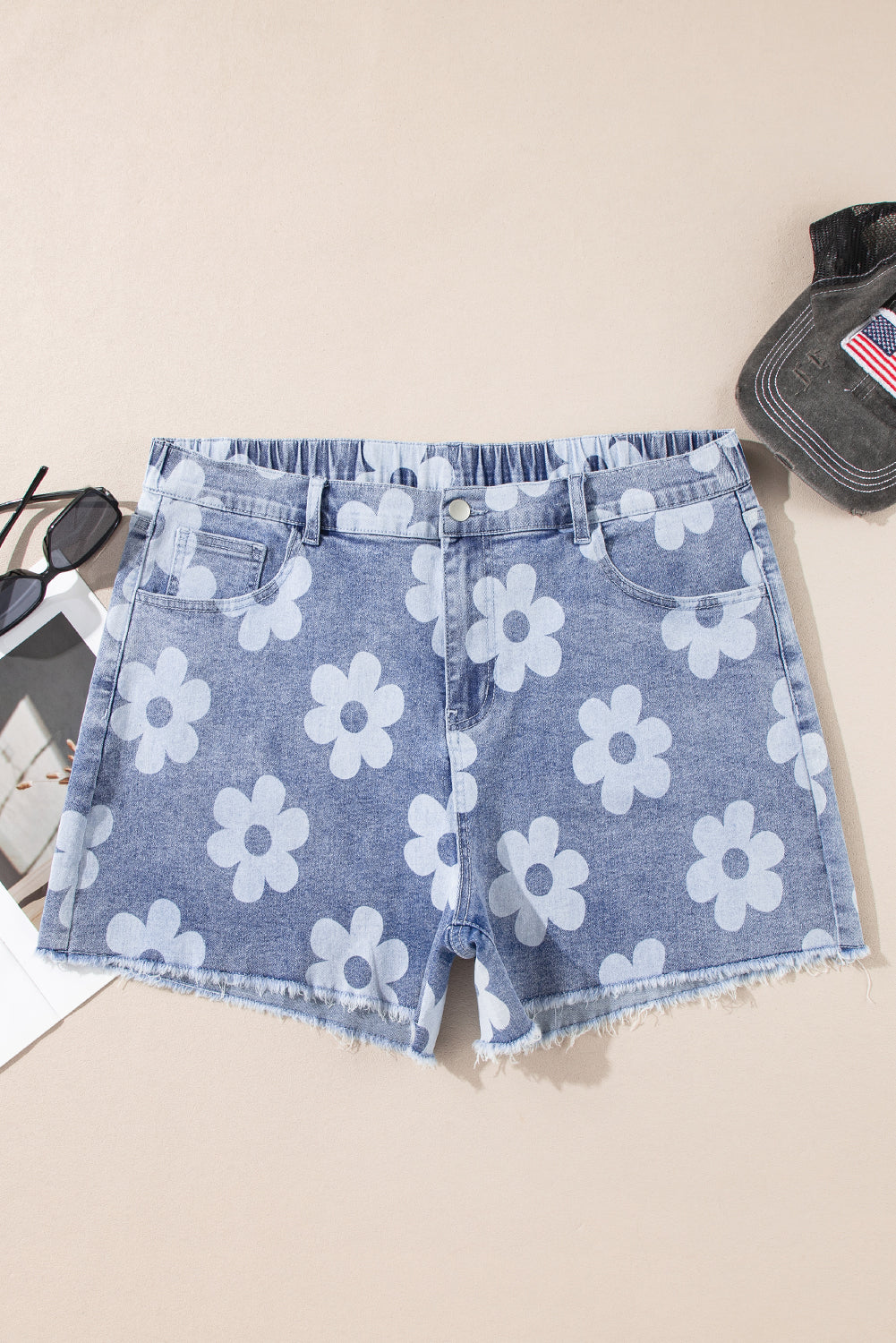 Daisy Daydream Denim Shorts