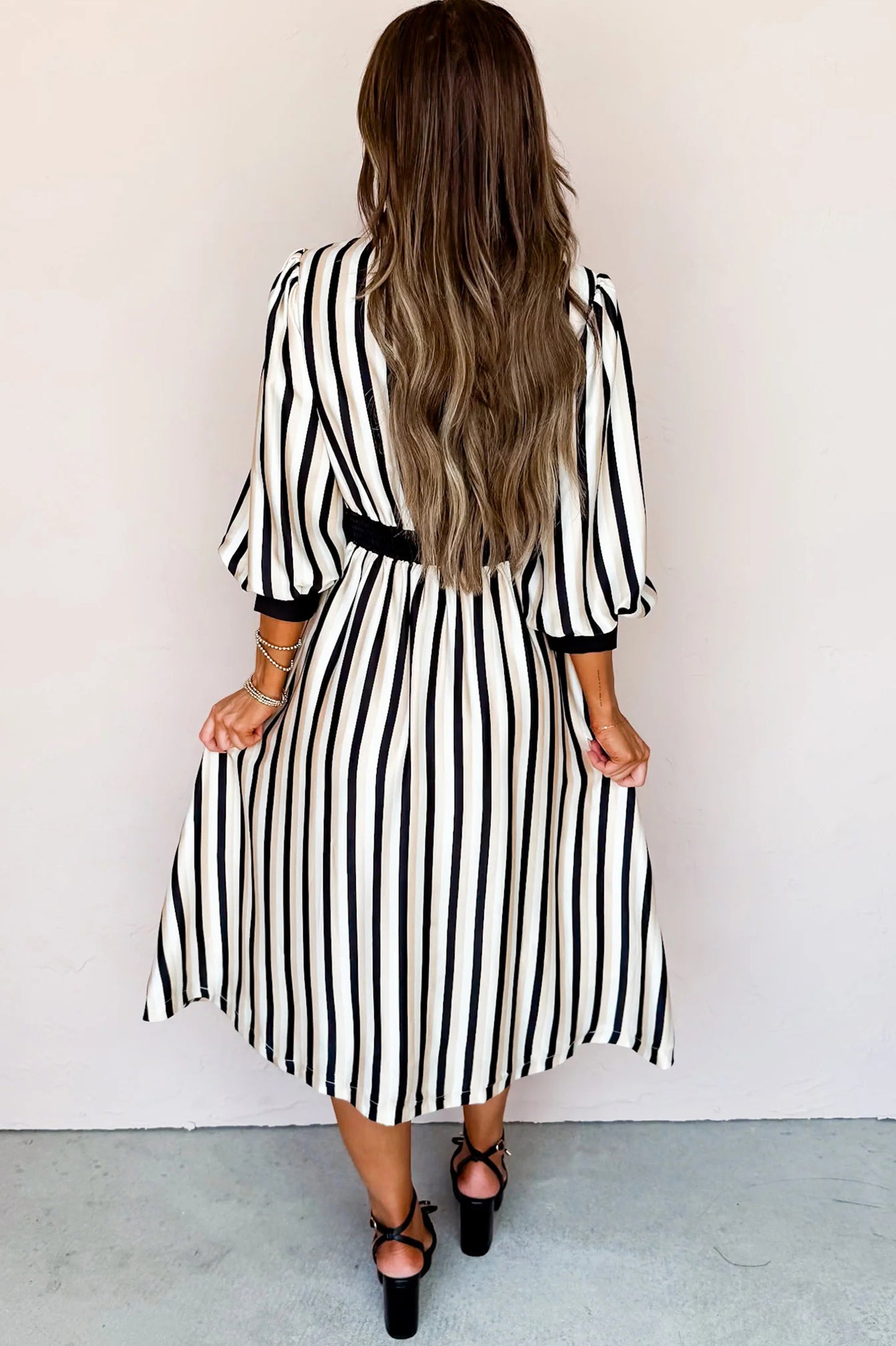 Midtown Muse Stripe Dress
