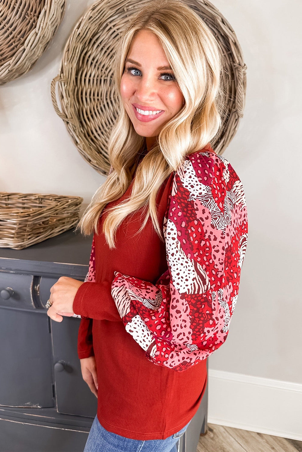 The Ruby Romance Sleeve Top