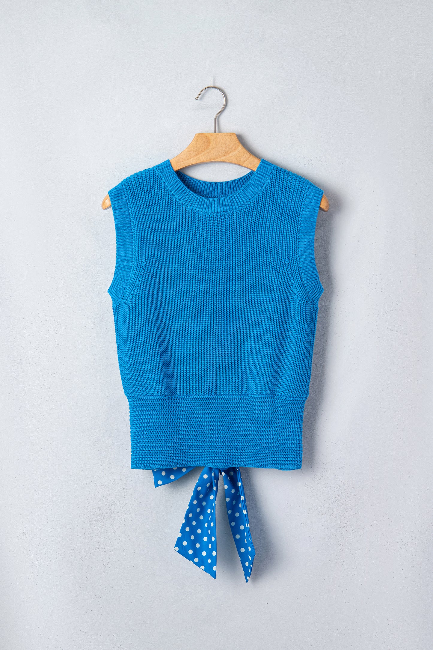 Blue Skies Bow Knit