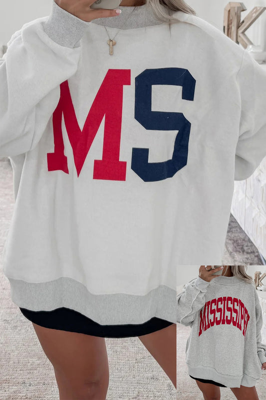 Hometown Heart Reversible Pullover