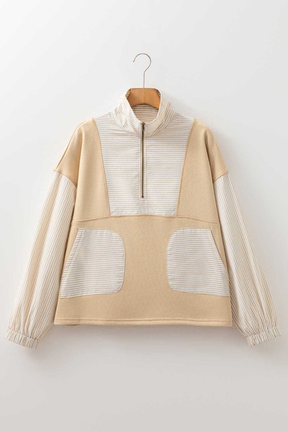 Harvest Stripe Half-Zip Pullover