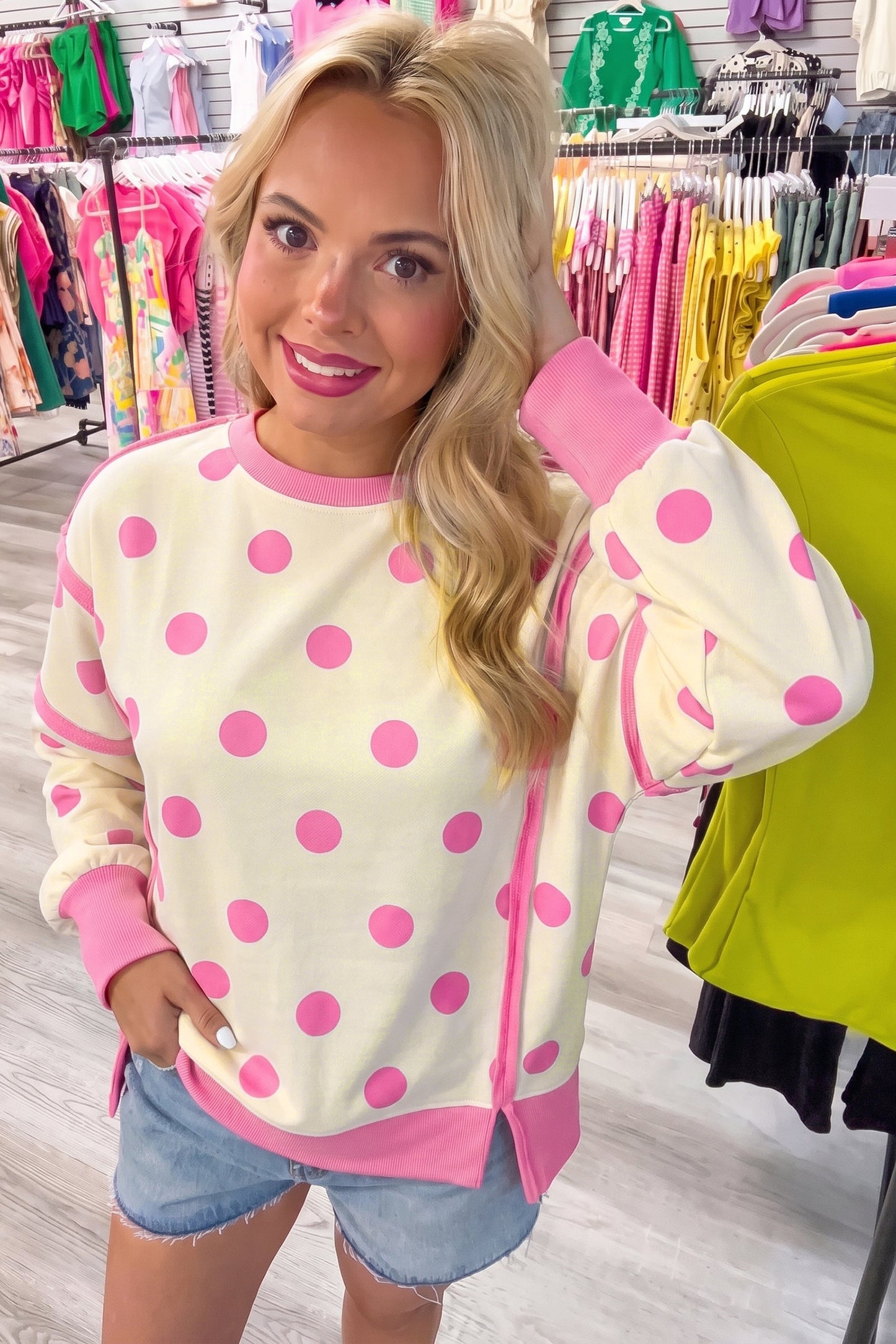 The Polka Party Sweatshirt