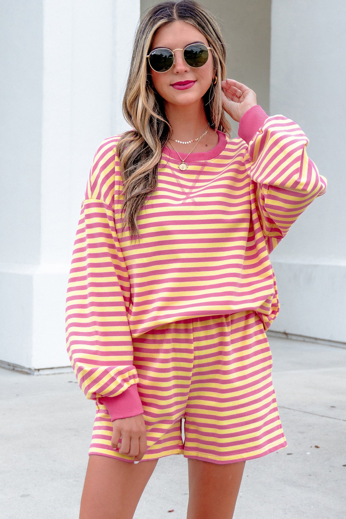 Candy Stripe Social Set