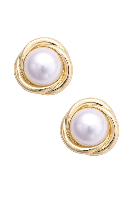 The Southern Society Pearl Studs
