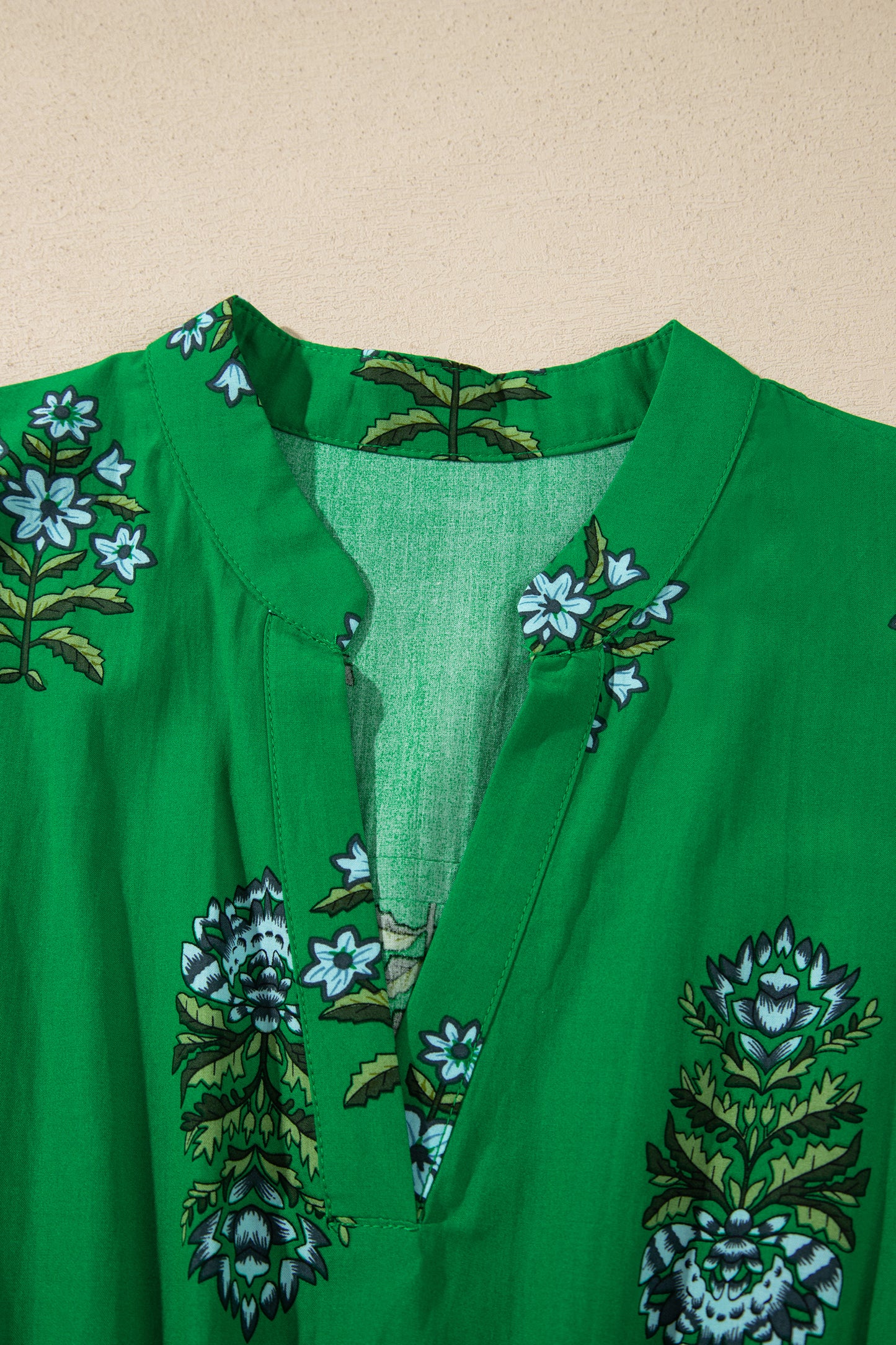 Emerald Garden Tiered Maxi