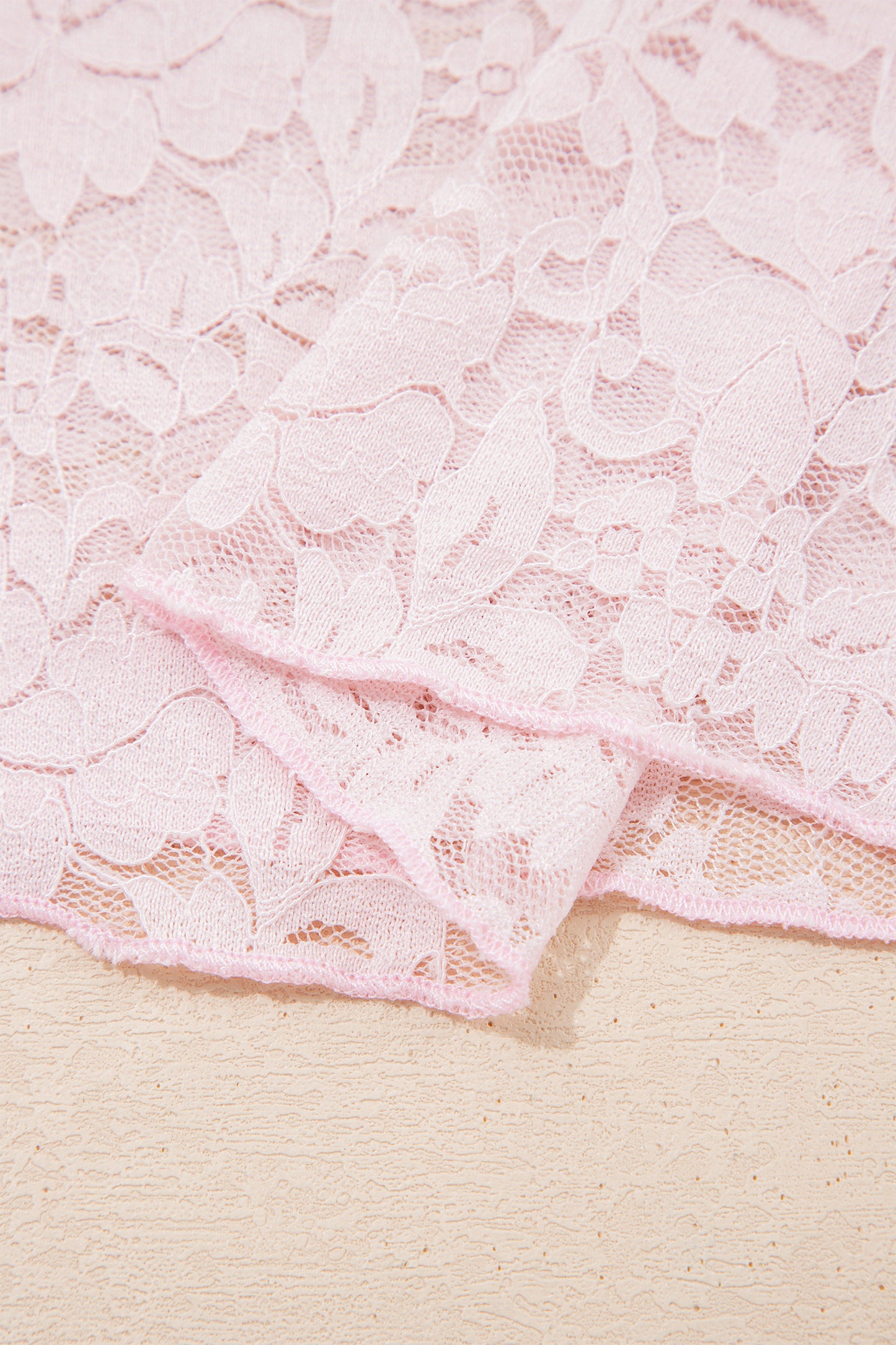 Blush Lace Romance Top