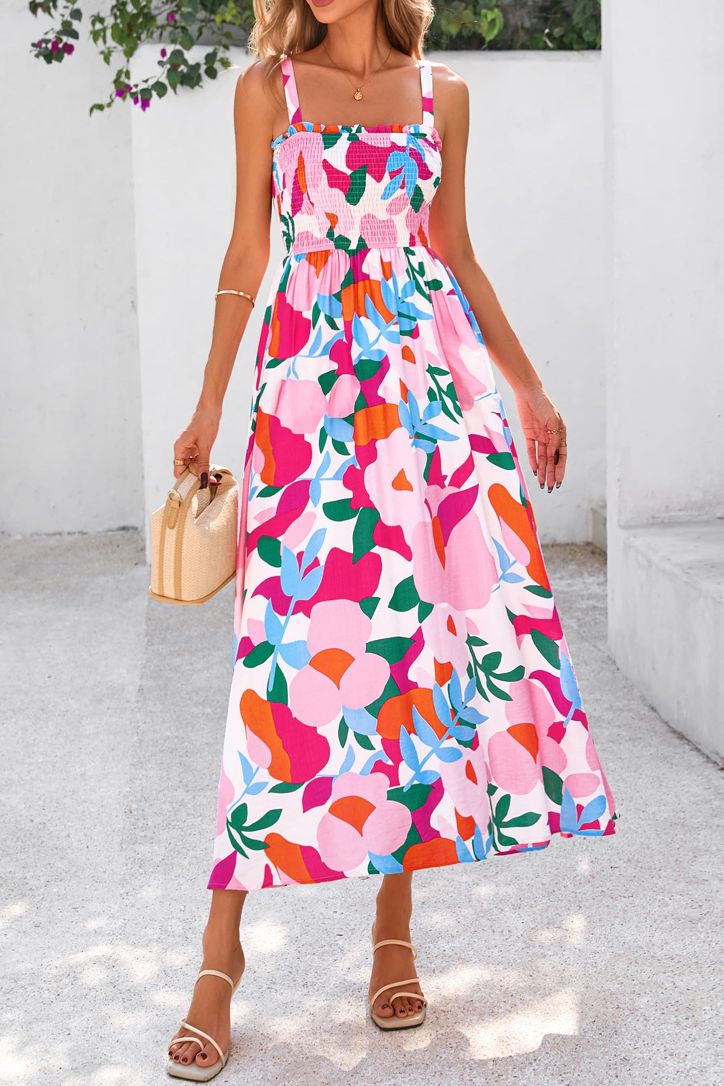 Palm Springs Petals Maxi