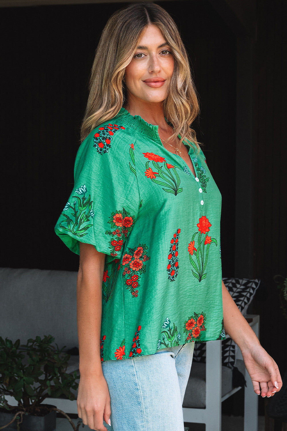 Botanical Belle Blouse
