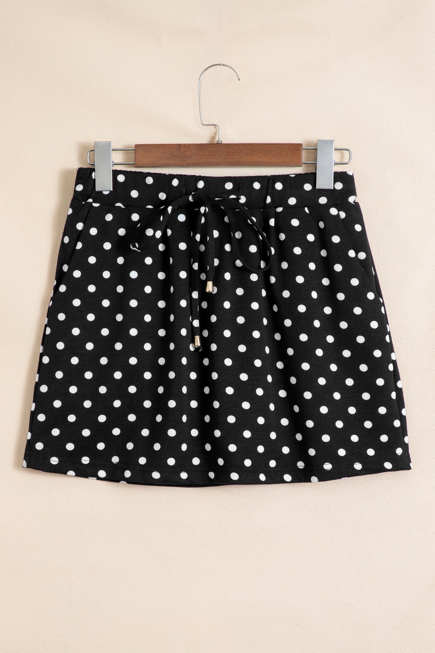 Midnight Dot Skort