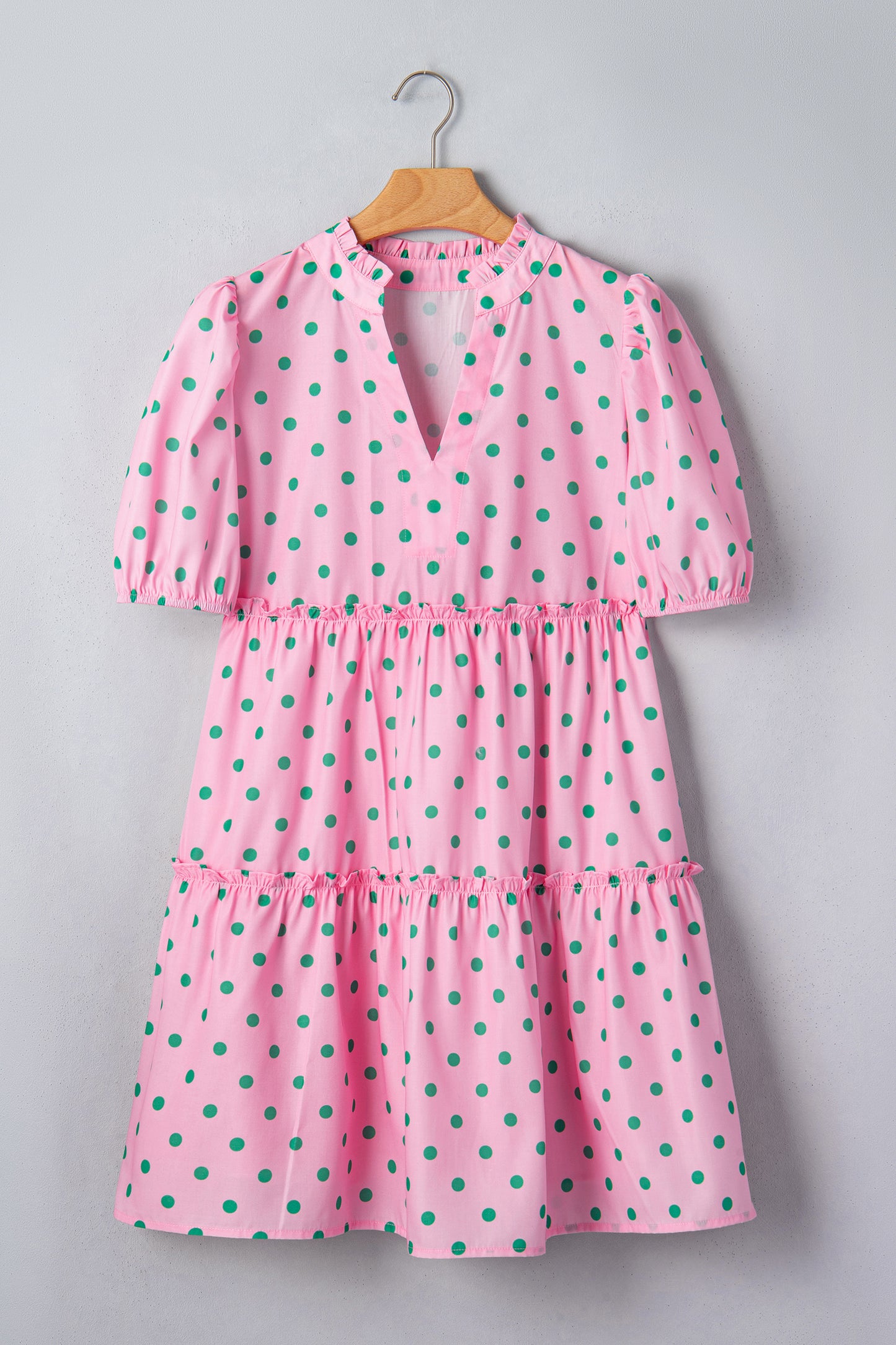 Palm Beach Dot Mini Dress