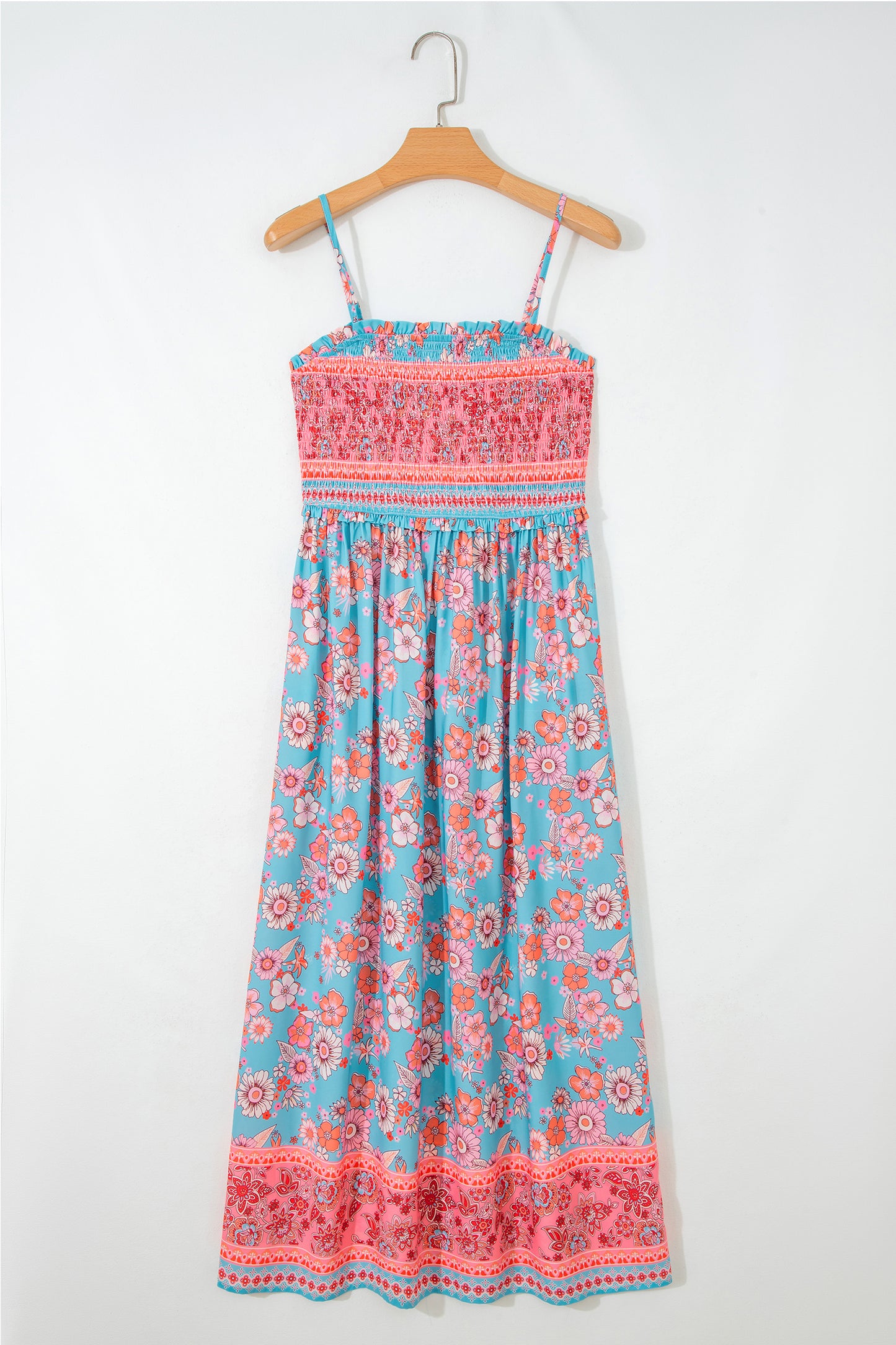 Seaside Bloom Maxi Dress