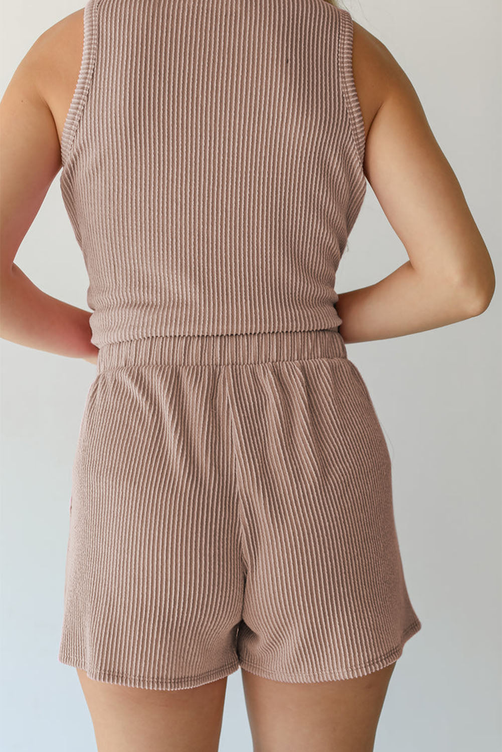 Sandy Shores Ribbed Lounge Set