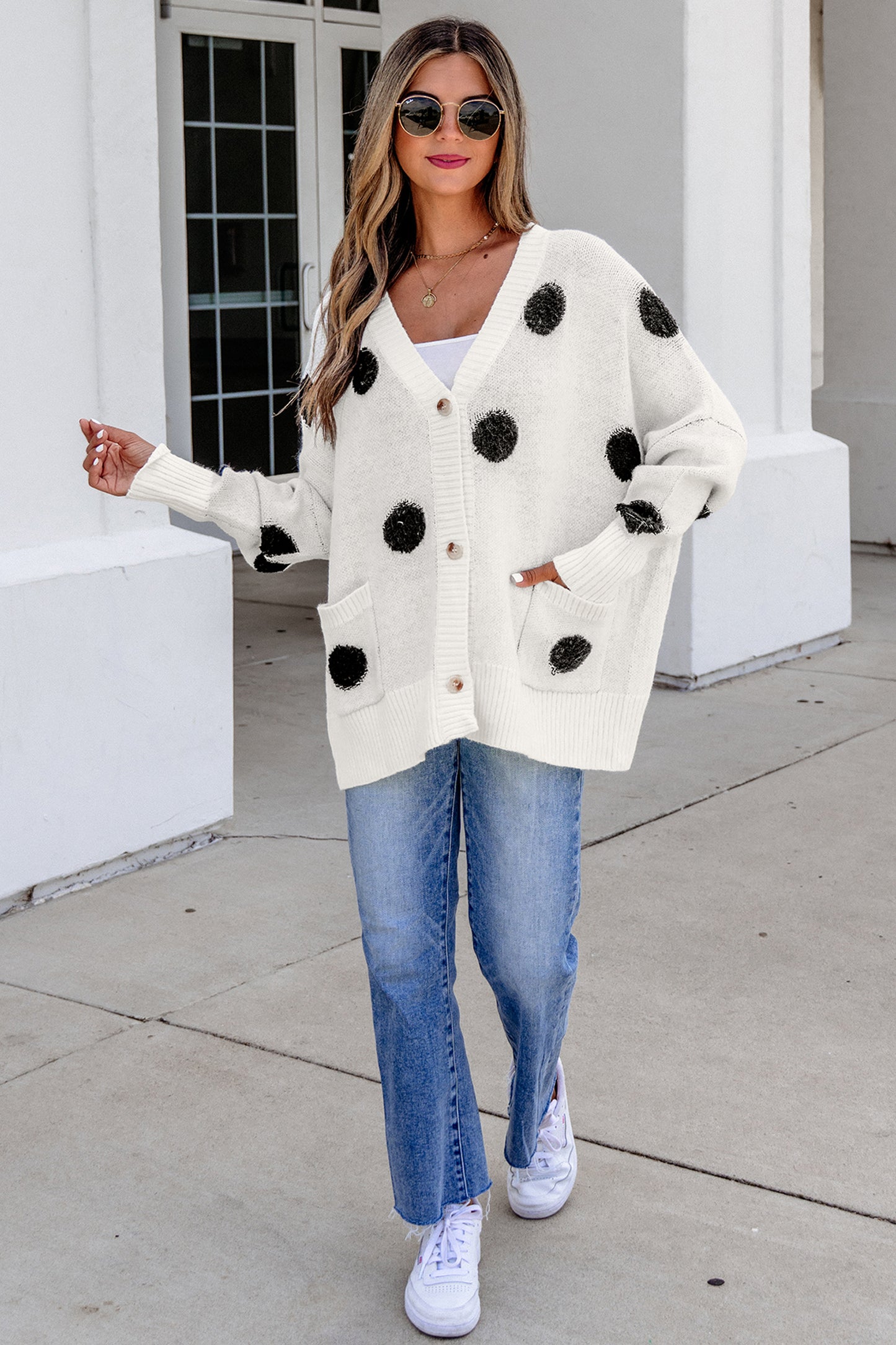 The Polka Dot Darling Cardigan