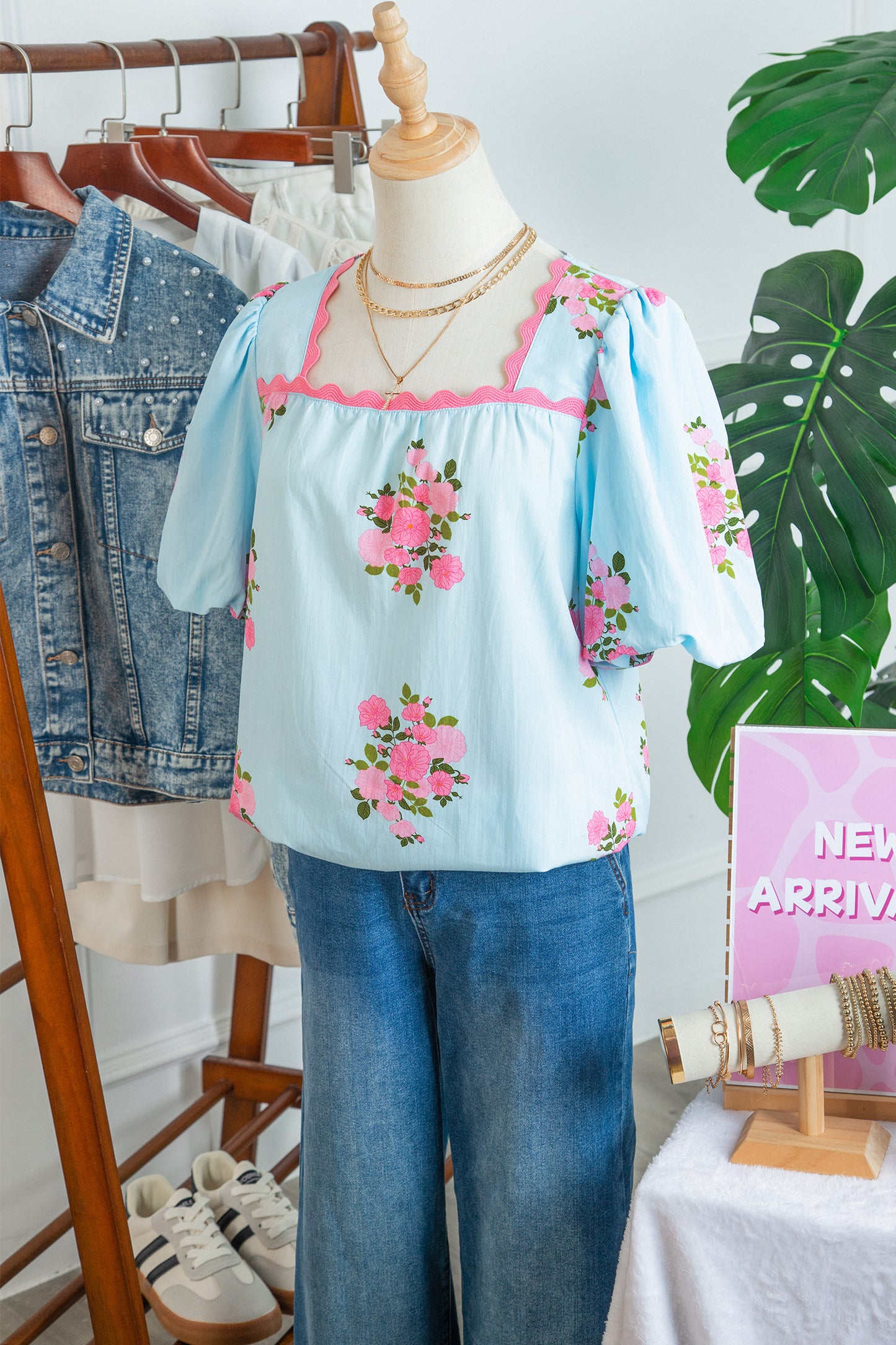 Cotton Candy Bloom Blouse