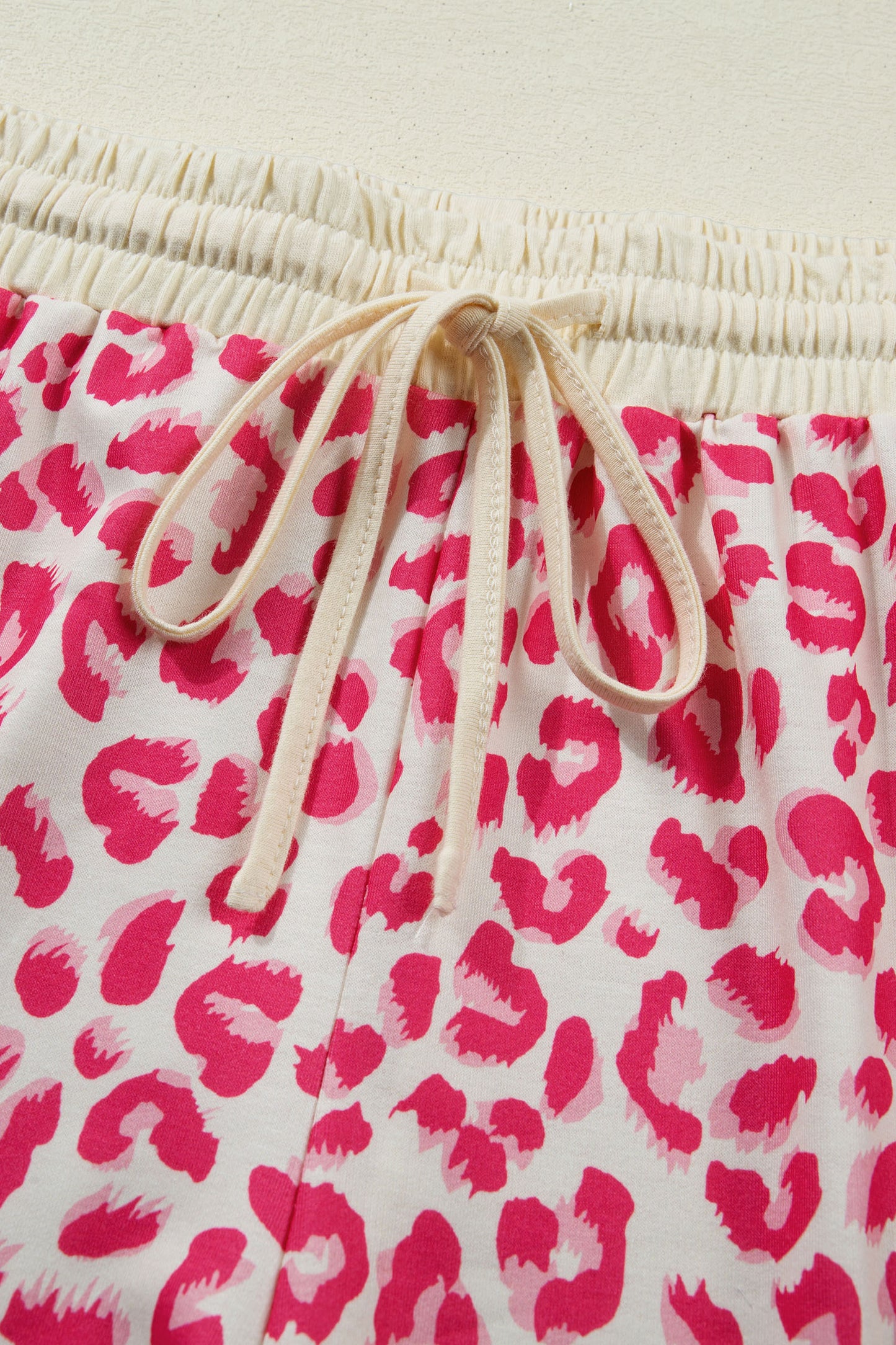 The Blush Leopard Lounge Set
