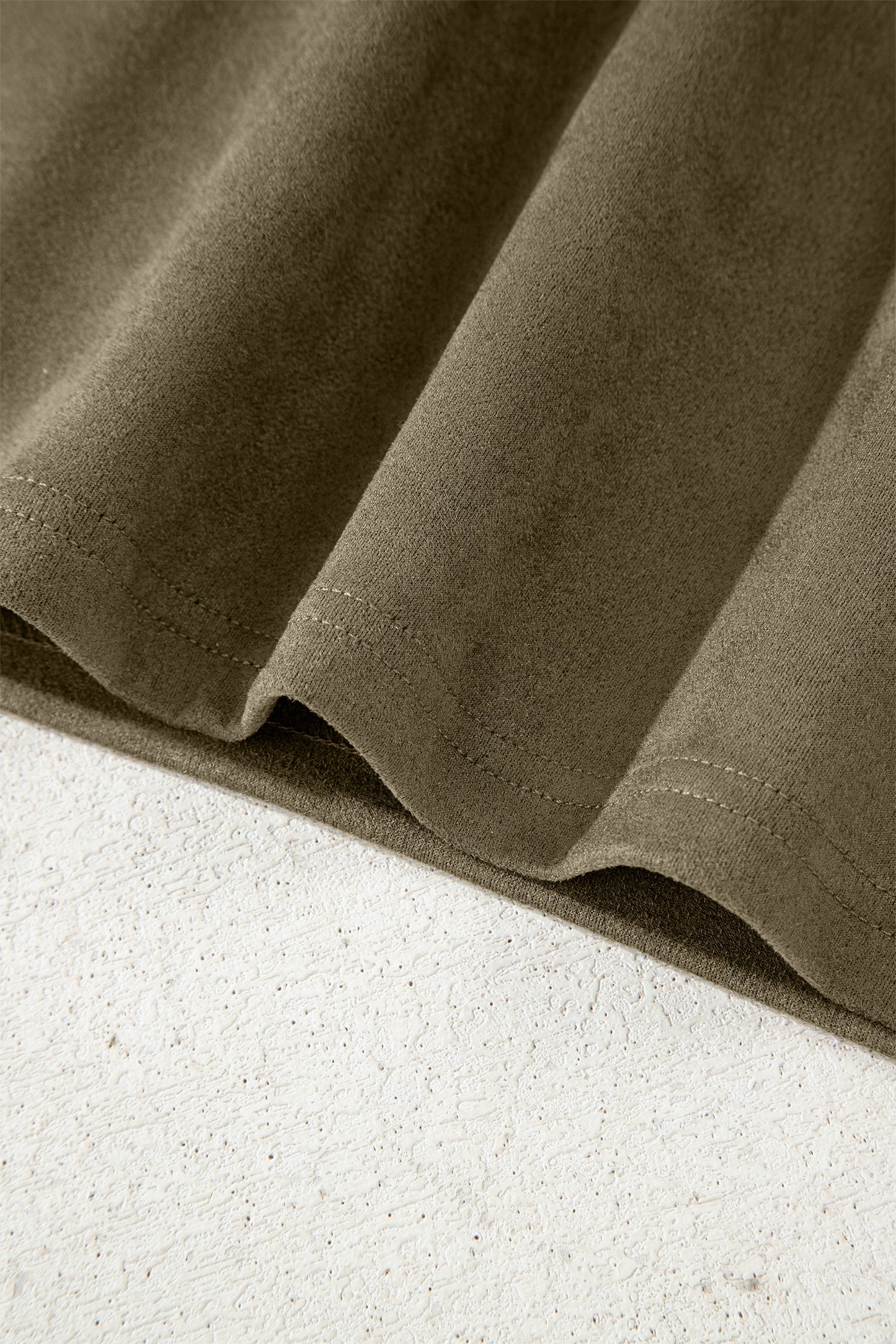 Olive Grove Suede Shift