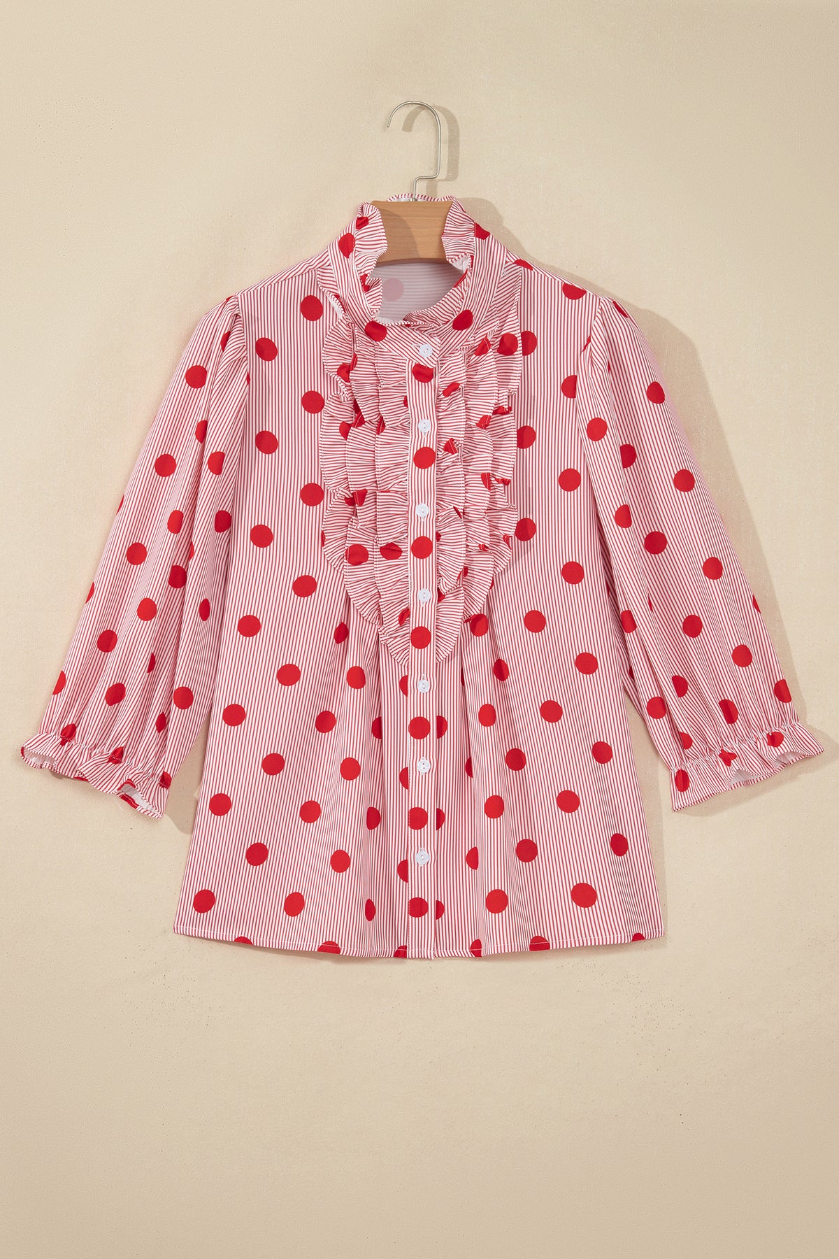 The Dot & Frill Blouse