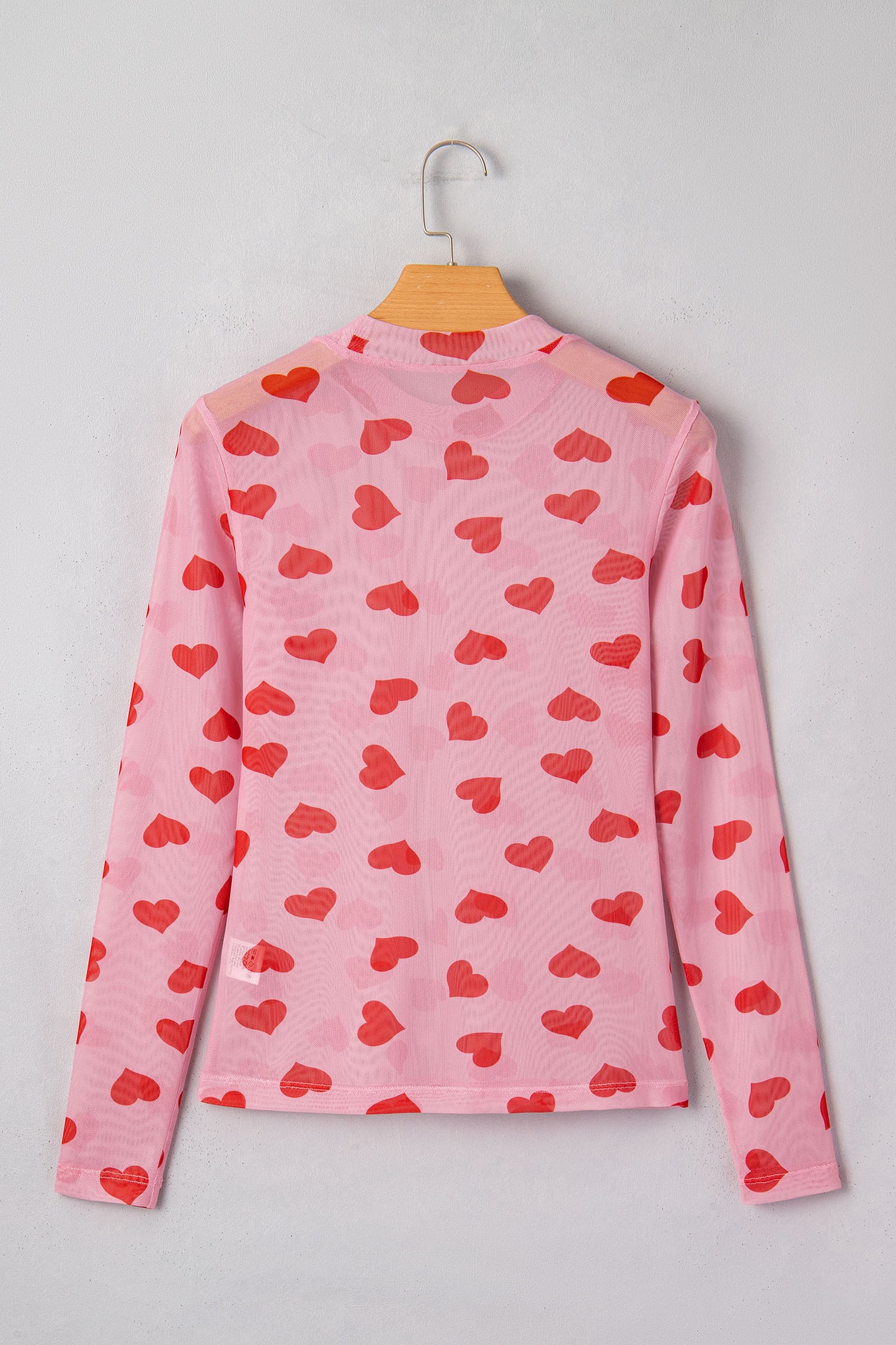 Sweetheart Mesh Layering Top