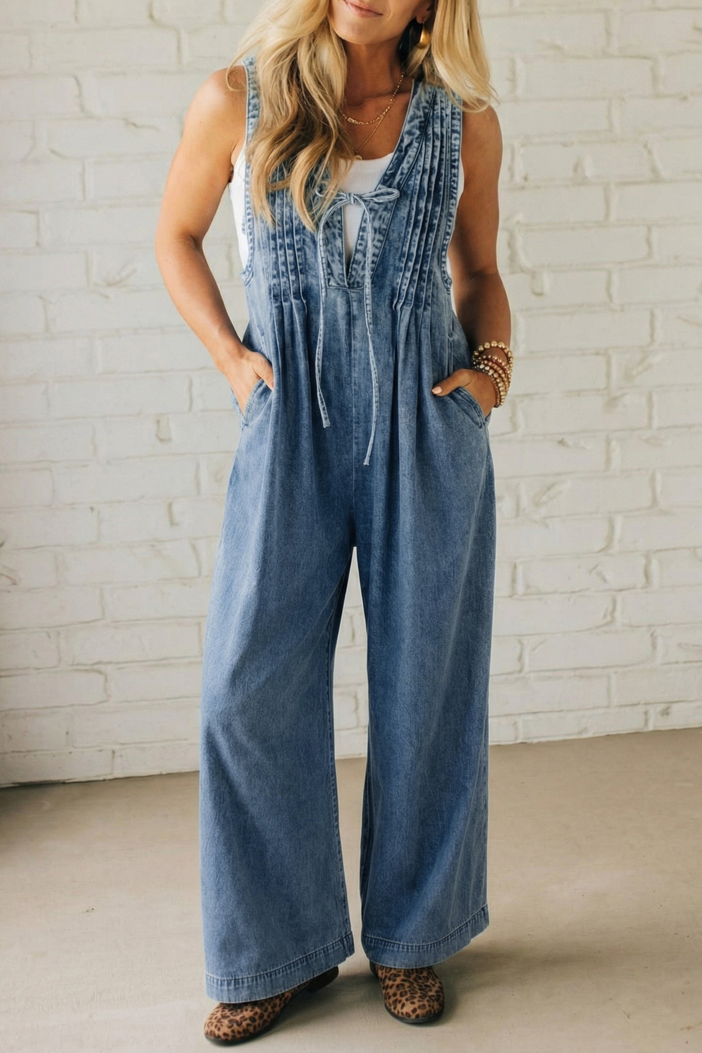 Blue Ridge Denim Jumpsuit