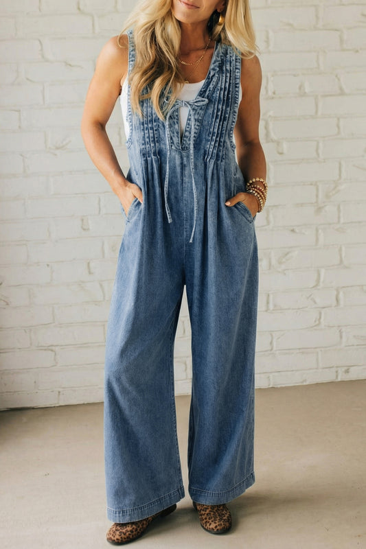 Blue Ridge Denim Jumpsuit