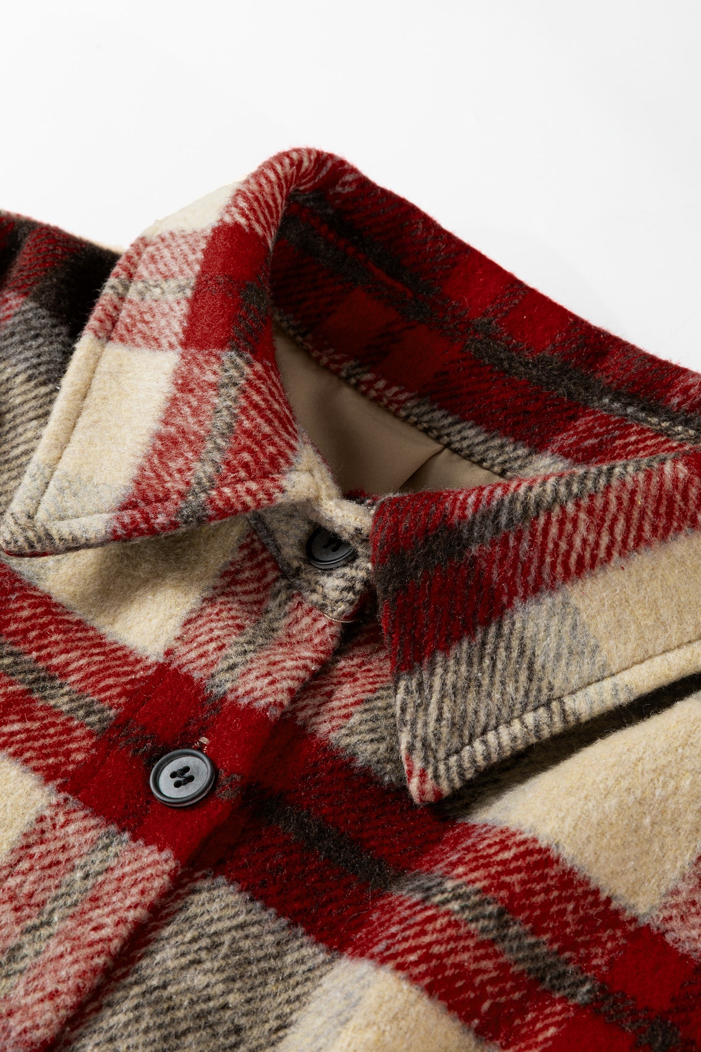 Holly Cabin Cozy Shacket