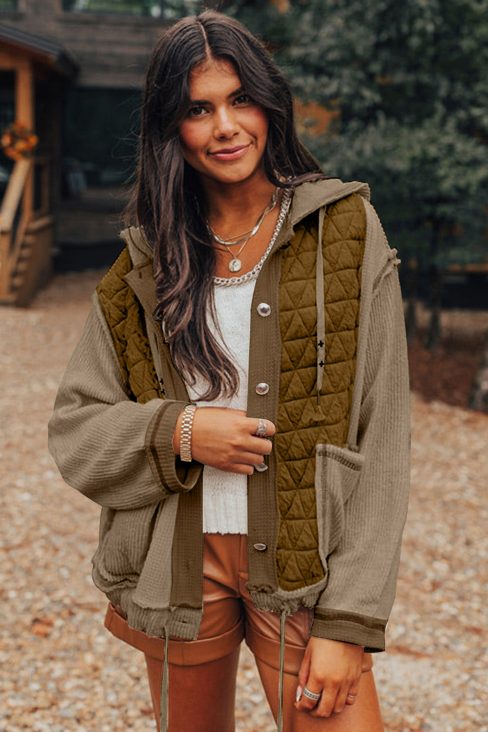The Trailblazer Quilted Hooded Jacket