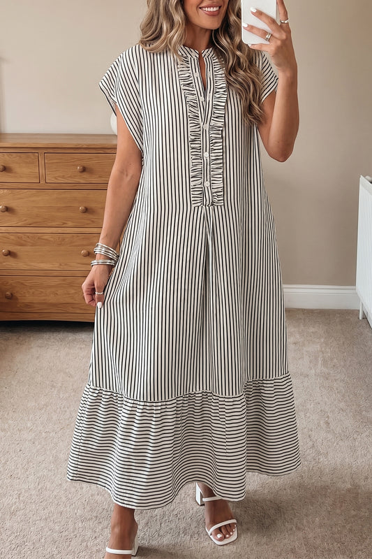 Park Avenue Stripe Maxi