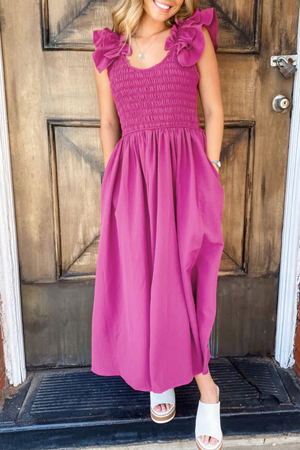 The Rosé Romance Maxi