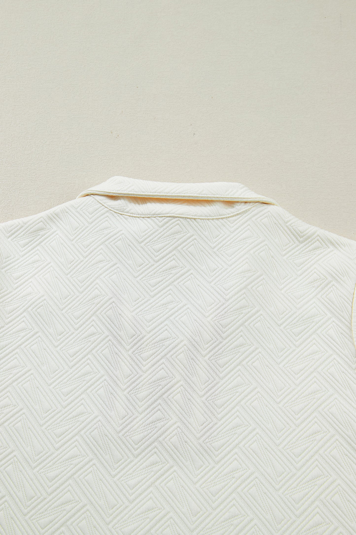 Ivory Lines Half Zip