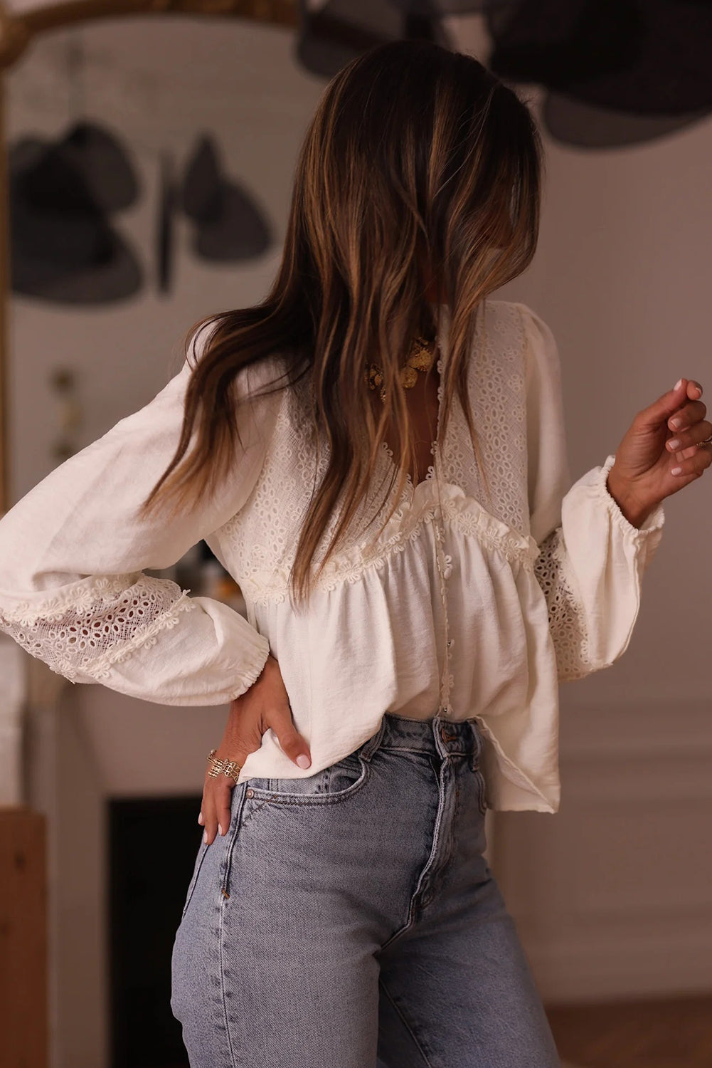The Heirloom Lace Darling Blouse
