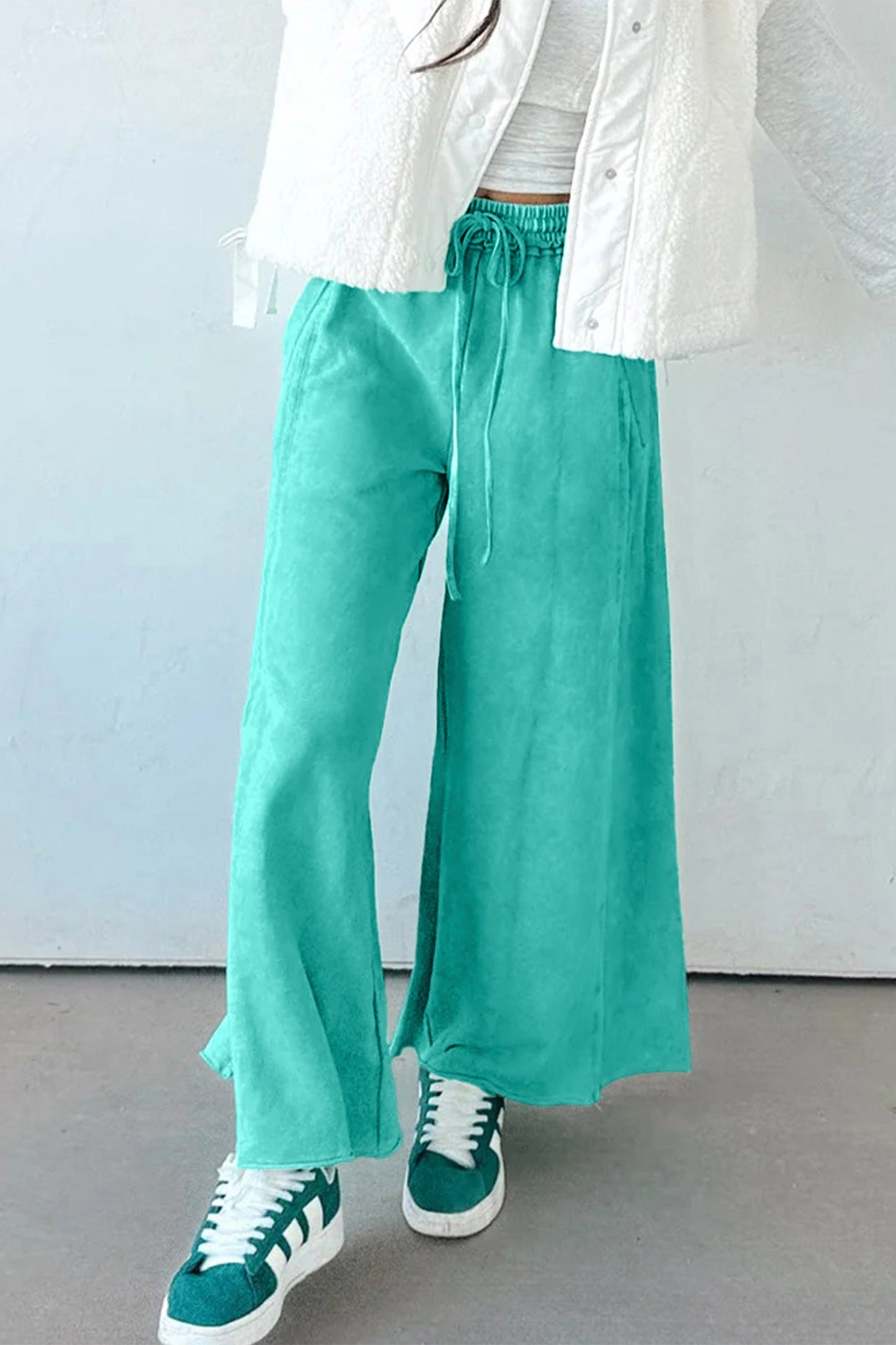 Coastal Ease Wide-Leg Lounge Pant