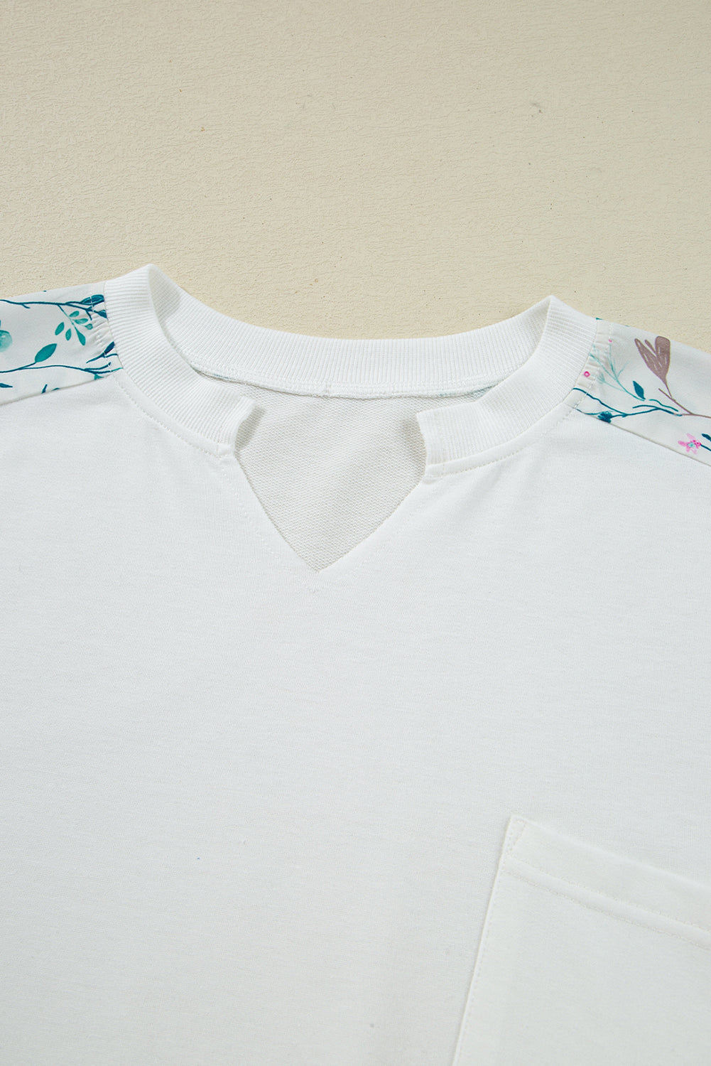 Pastel Garden Colorblock Top