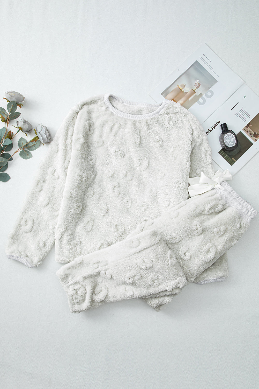 Arctic Cozy Leopard Set