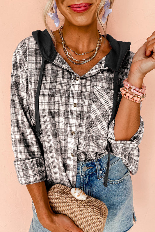 The Weekend Wanderer Hooded Flannel