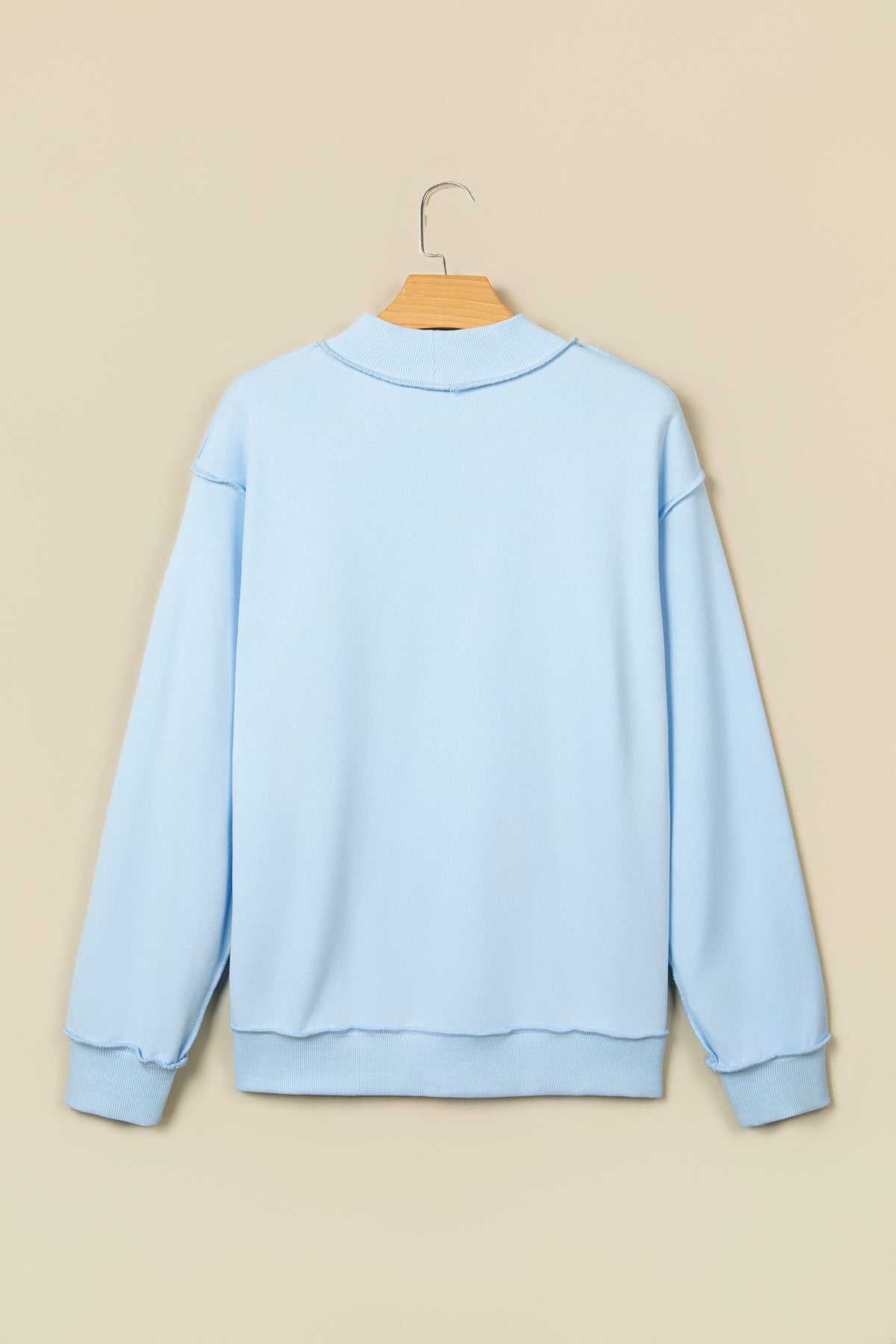 Jesus Saves Mock Neck Sweatshirt