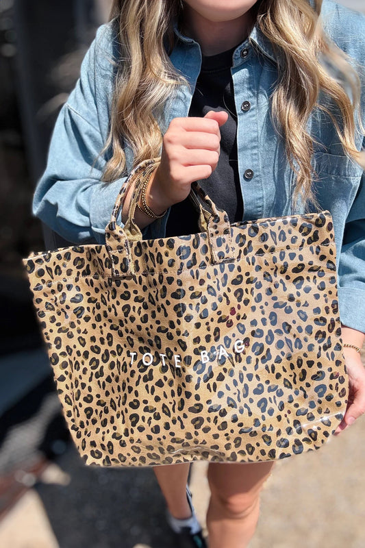 Leopard Tote Bag