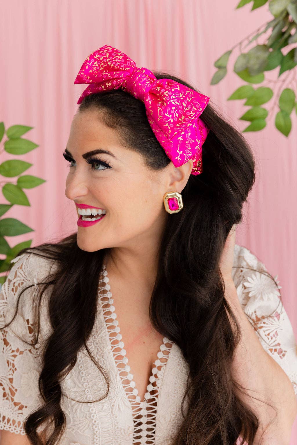 Pink Champagne Bloom Headband