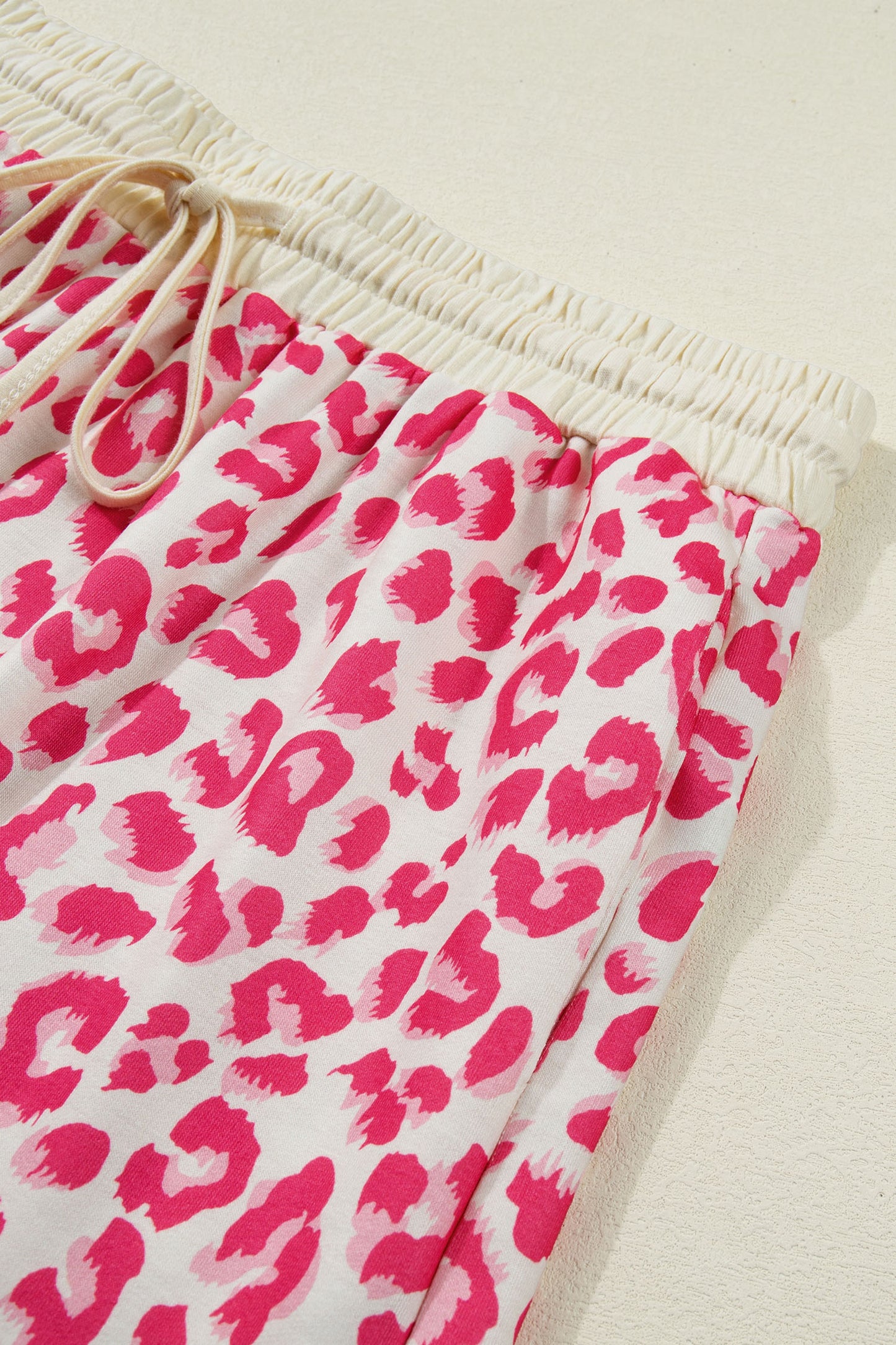 The Blush Leopard Lounge Set