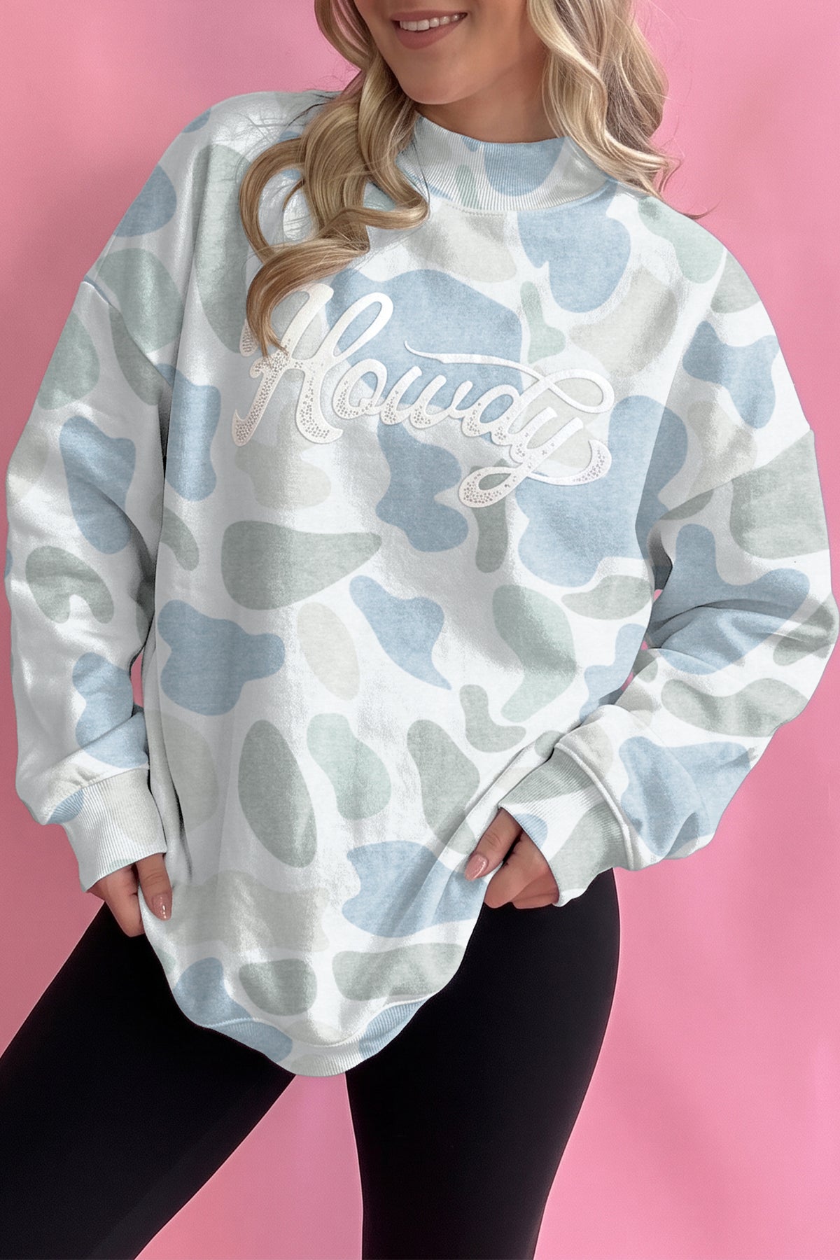 The Howdy Honey Mock Neck