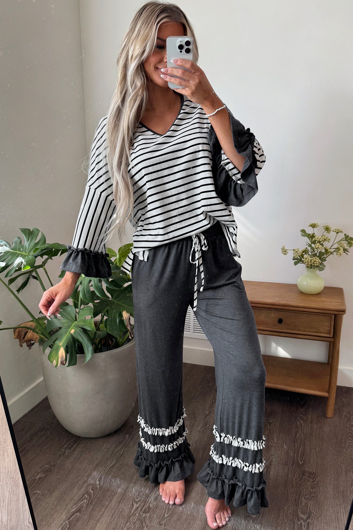 The Café Ruffle Lounge Set