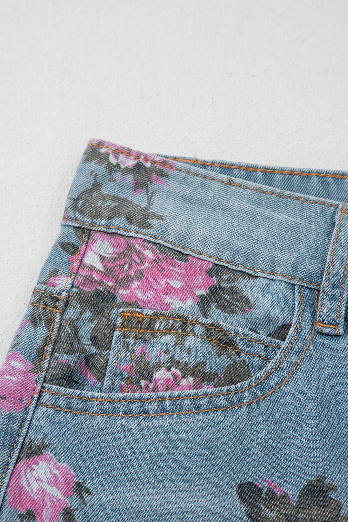 Vintage Bloom Wide Leg Jeans