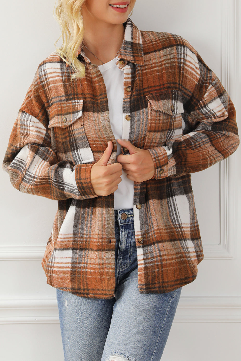 The Autumn Ridge Plaid Shacket